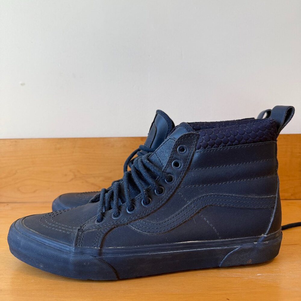NEW Vans SK8-Hi MTE (Mte) Dress Blues/Mono Men's 9.5